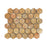 Scabos Travertine Mosaic - 2" Hexagon Tumbled