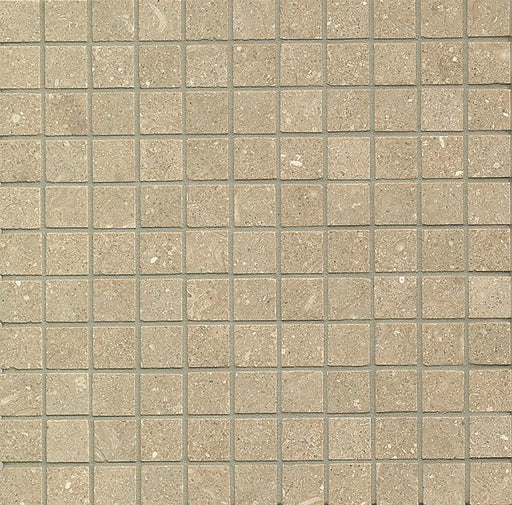 Seagrass Limestone Mosaic - 1" x 1" Honed