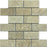 Seagrass Limestone Mosaic - 2" x 4" Brick Tumbled