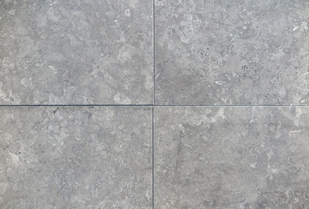 Sicilian Grey Marble Tile - 18" x 18" x 3/8"