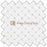 Emperador Dark Marble Mosaic - Stanza with Black Dots Polished