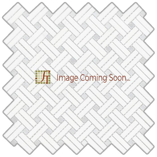 Crema Marfil Marble Mosaic - Stanza with Black Dots Polished