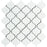 Thassos White Marble Mosaic - 2" Arabesque Polished