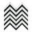 Thassos White Marble Mosaic - Large Chevron with Black Polished
