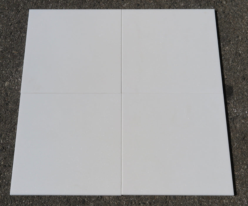 Polished Thassos White Marble Tile
