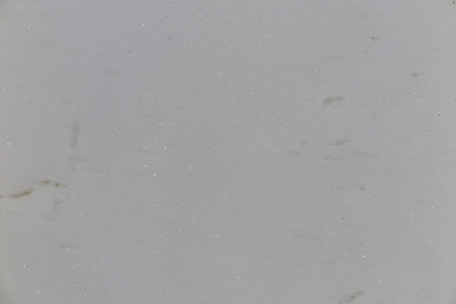 Full Tile Sample - Thassos White Standard Marble Tile - 18" x 18" x 3/8" Polished