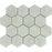 White Carrara Marble Mosaic - 3" Hexagon Polished