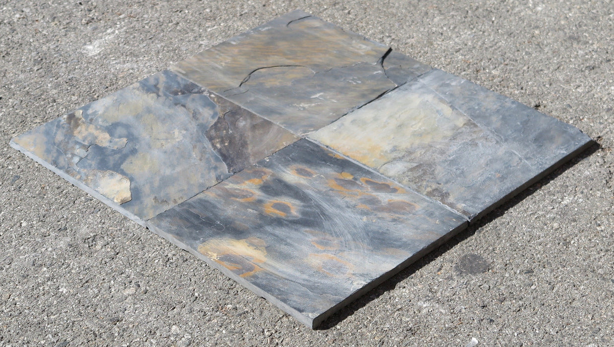 West Country Slate Tile - 12" x 12" x 3/8" - 1/2"