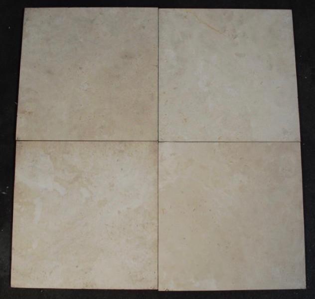 Apollonia Travertine Tile - 12" x 12" x 3/8"