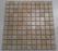 Burma Teak Limestone Mosaic - 1" x 1" x 3/8" Polished