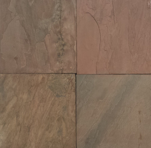 Burnt Sienna Slate Tile - 18" x 18" x 3/4" Honed