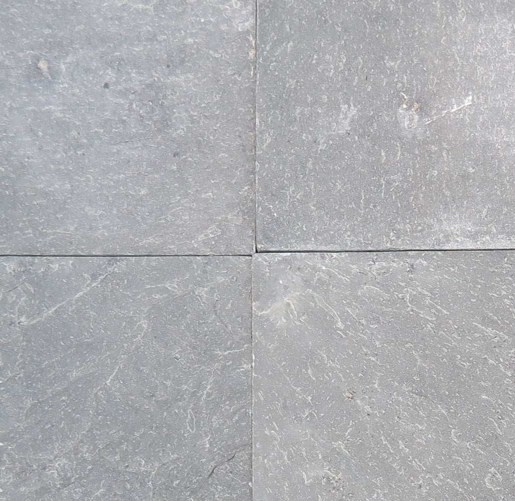 Full Tile Sample - China Sea Green Slate Tile - 4" x 4" x 3/8" - 1/2" Natural Cleft Face, Gauged Back