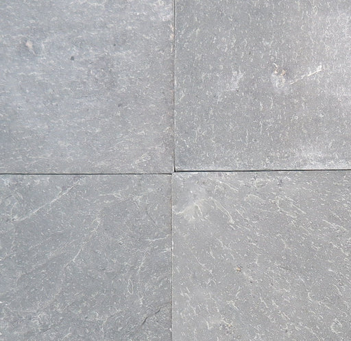 Full Tile Sample - China Sea Green Slate Tile - 4" x 4" x 3/8" - 1/2" Natural Cleft Face, Gauged Back