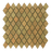 Copper Slate Mosaic - 1" x 2" Diamond Tumbled