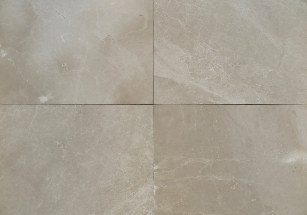 Polished Crema Aakar Marble Tile