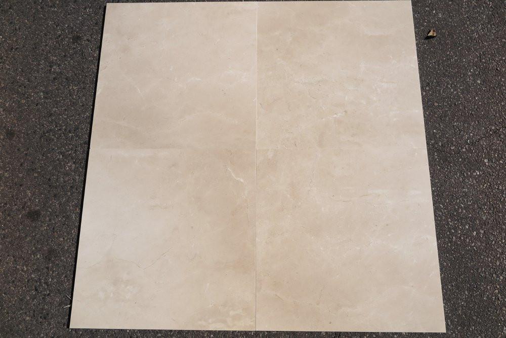 Crema Marfil Select Marble Tile - 24" x 24" x 1/2"