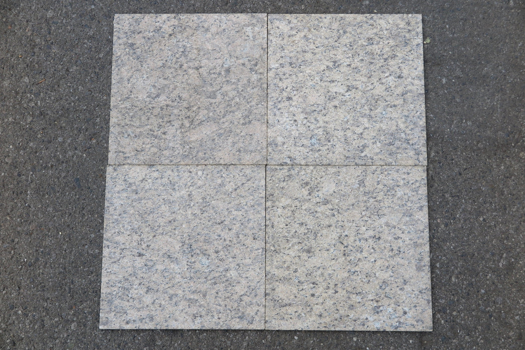Riverwashed Giallo Veneziano Granite Tile - 12" x 12" x 3/8"