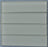 Full Tile Sample - Grain Glass Tile - 1.8" x 7.8" x 1/2" Glossy