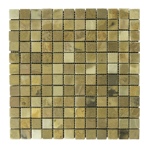 Autumn Slate Mosaic - 1" x 1" Tumbled