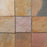 Full Tile Sample - Indian Sunrise Slate Tile - 24" x 24" x 1/2" - 3/4" Natural Cleft Face & Back