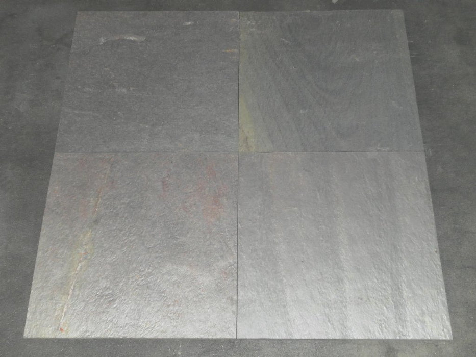 Multi Pink Slate Tile - 12" x 12" x 3/8" - 5/8''