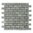Ostrich Gray Slate Mosaic - 1" x 2" Brick Tumbled