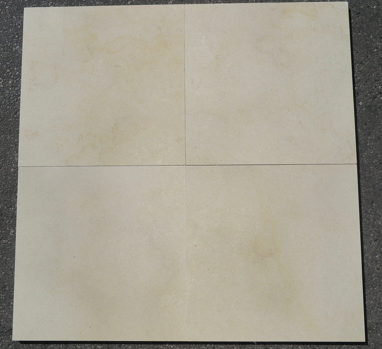 Royal Satin Limestone Tile - 24" x 24" x 3/4" Honed