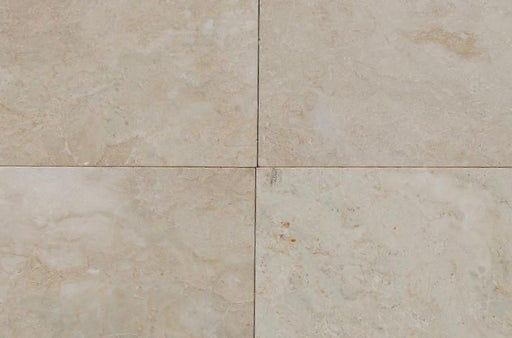 Full Tile Sample - Sahara Beige Marble Tile - 18" x 18" x 1/2" Honed