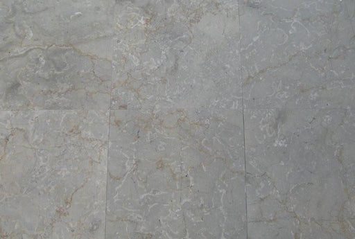 Full Tile Sample - Sahara Grey Marble Tile - 12" x 12" x 3/8" Polished