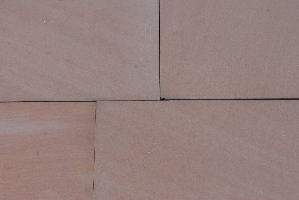Full Tile Sample - Salmon Pink Sandstone Tile - 11" x 18" x 1/2" Honed