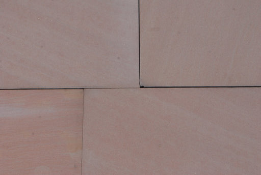 Full Tile Sample - Salmon Pink Sandstone Tile - 11" x 18" x 1/2" Honed