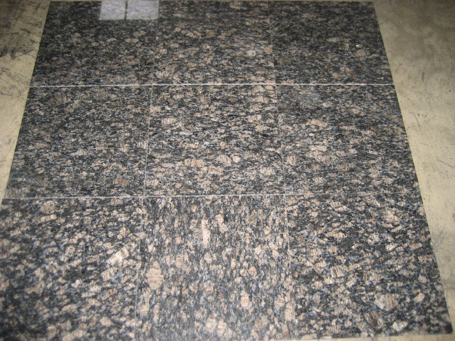 Saphire Blue Granite Tile - 12" x 12" x 5/16"