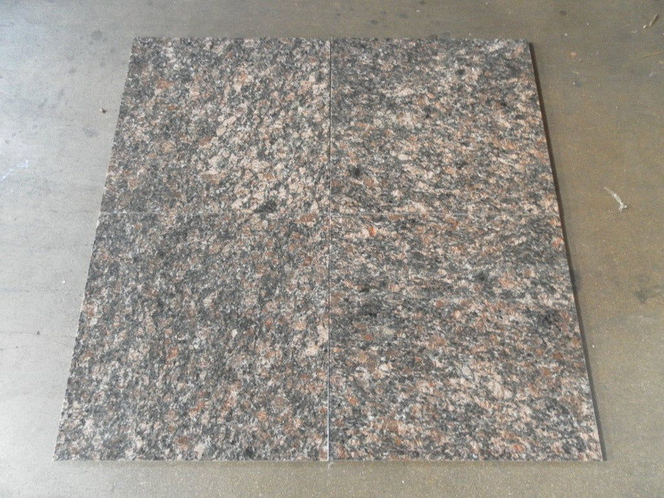 Saphire Brown Granite Tile - 18" x 18" x 1/2"