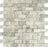 Tundra Gray Marble Mosaic - 1" x 2" Brick Split Face