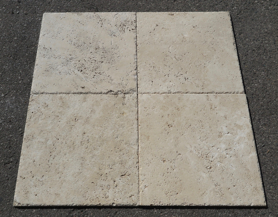 Chiseled & Brushed Turco Classico Cross Cut Travertine Tile