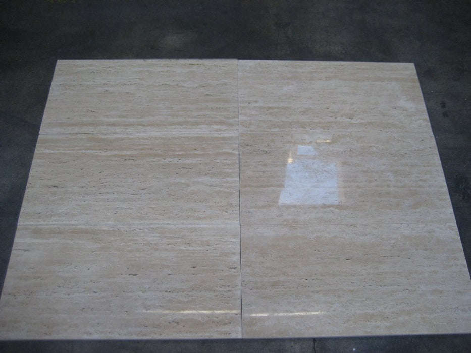 Turco Classico Vein Cut Travertine Tile Polished