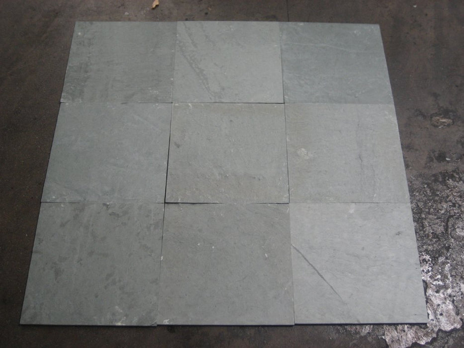 Unfading Dark Green Slate Tile - Natural Cleft Face, Gauged Back