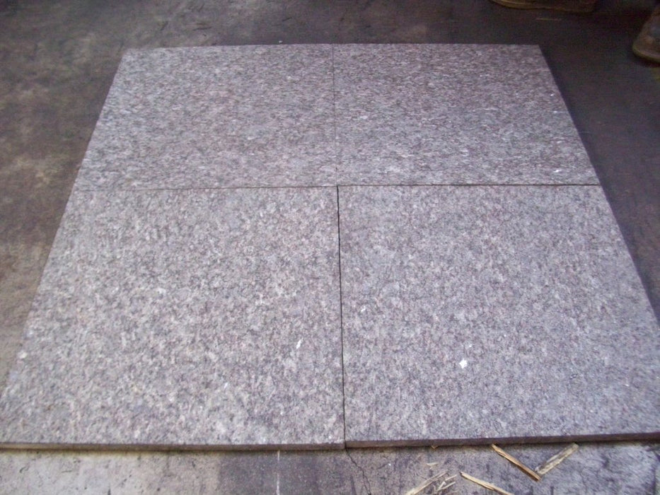 Verde Lavaras Granite Tile - Flamed