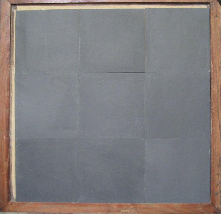 Natural Cleft Face, Gauged Back Vermont Black A Grade Slate Tile